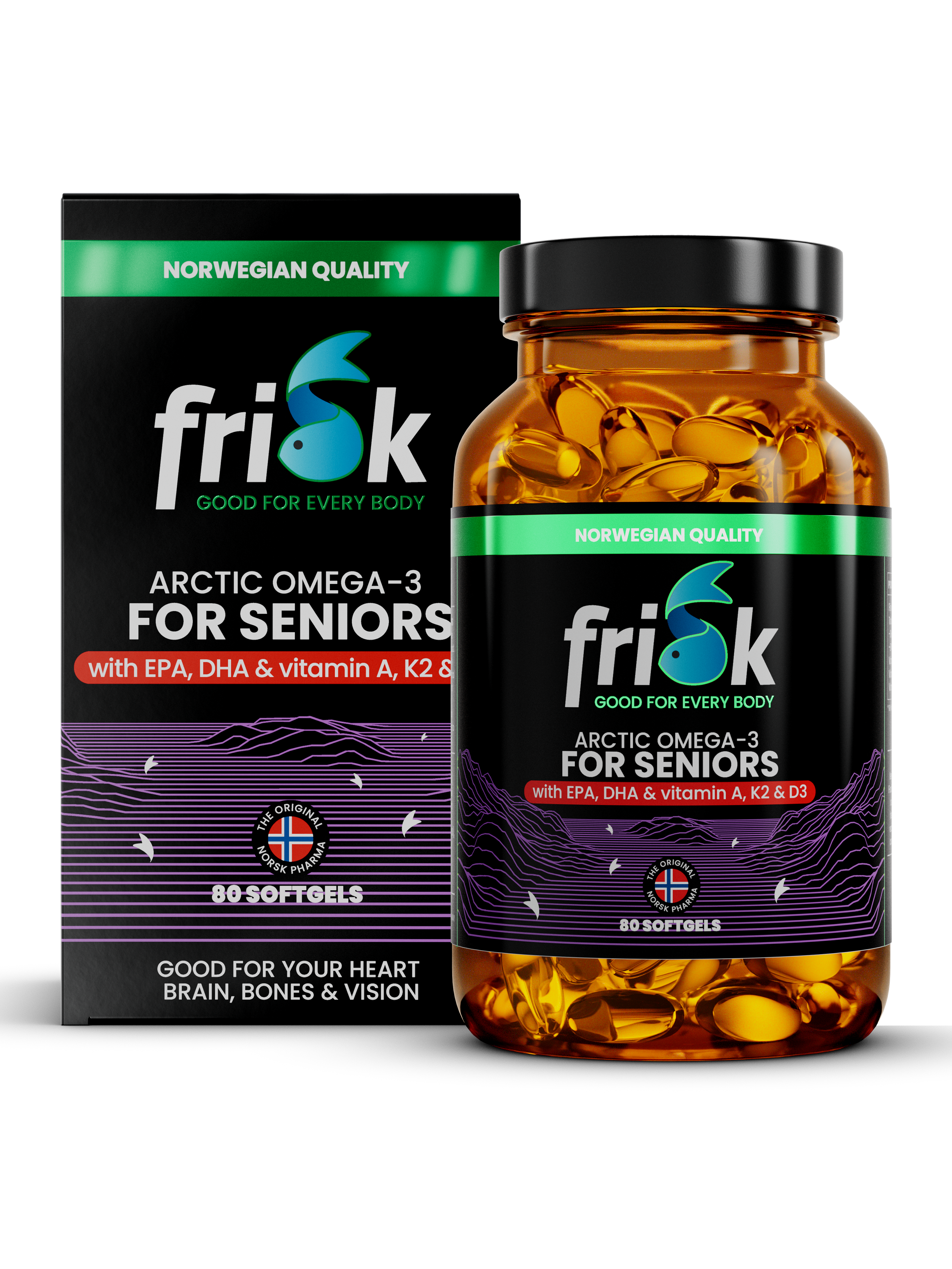 Frisk Arctic Omega-3 für Senioren