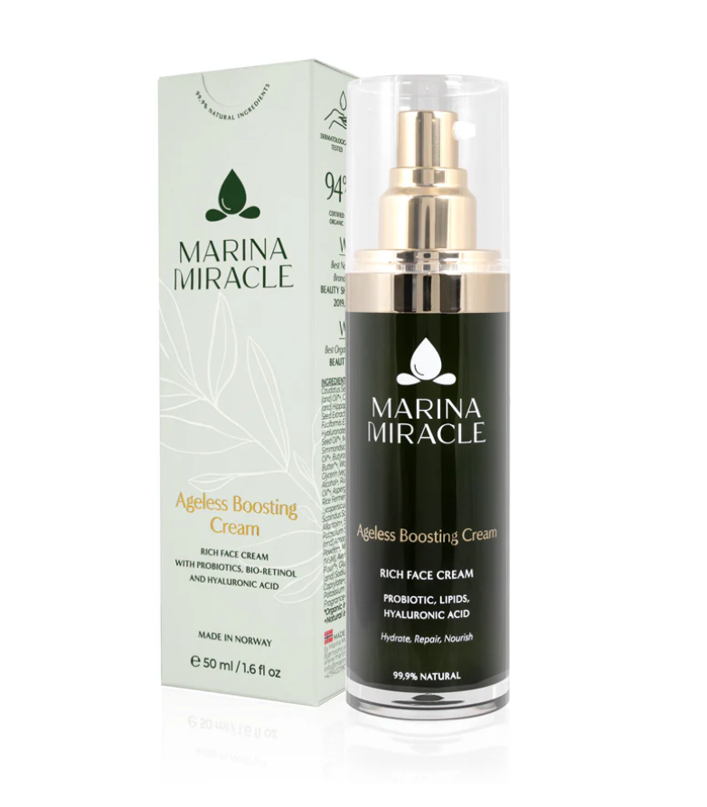 MARINA MIRACLE VEIDO KREMAS – ZEITLOSE BOOSTING-CREME