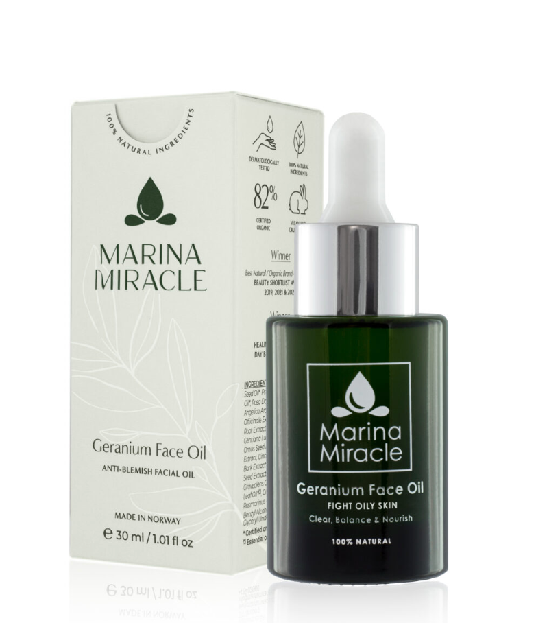 MARINA MIRACLE – GERANIUM FACE OIL